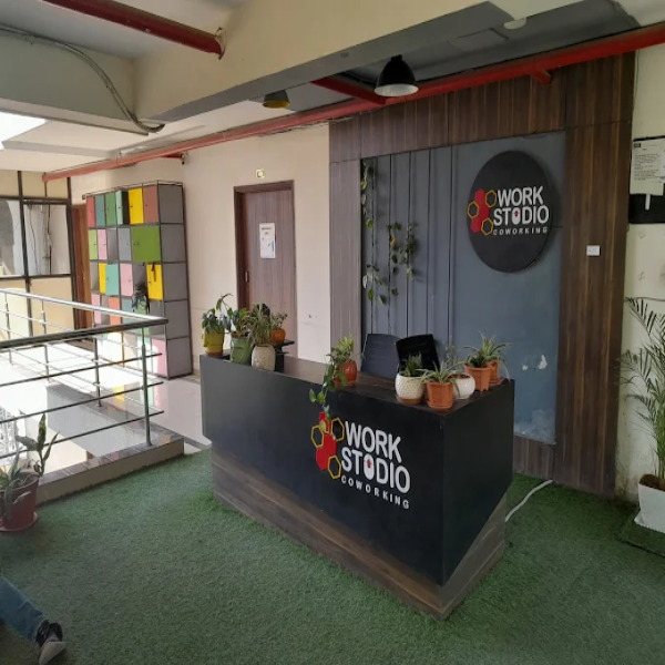 Work Studio Coworking, Krishna Buiness Centre | Ratna lok Colony, Indore office space in Indore